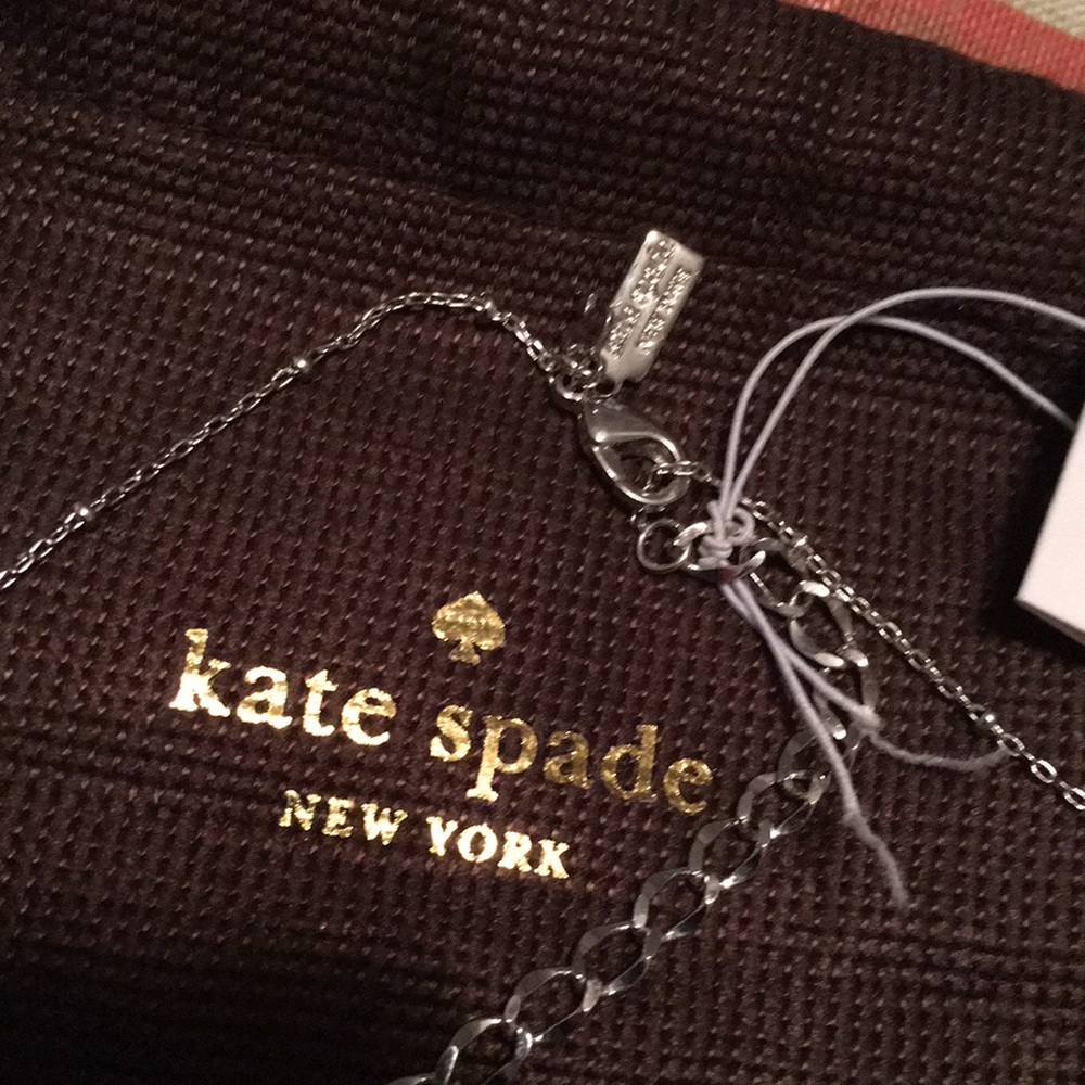 Kate spade sparkle necklace earrings NWT wedding - Picture 4 of 4